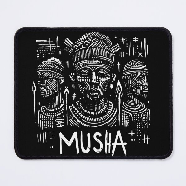 Item preview, "Samburu Warriors – Strength Strength & Spirit" Afro-Tribal Graphic Illustration designed and sold by WildStroke.