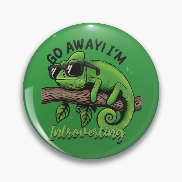 Item preview, Go away! I'm Introverting. designed and sold by Lorena Tiana.
