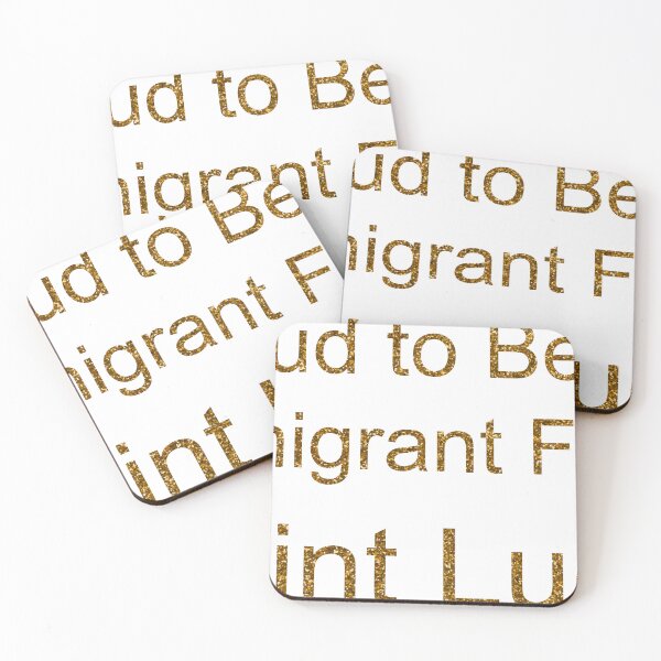 Item preview, PROUD TO BE AN IMMIGRANT FROM SAINT LUCIA SEQUIN designed and sold by TheIconSmith.
