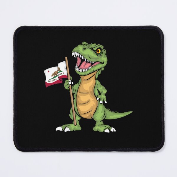 Item preview, California Lover Kids Dinosaur Lover USA California Flag designed and sold by DSWShirts.