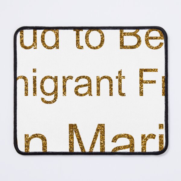 Item preview, PROUD TO BE AN IMMIGRANT FROM SAN MARINO SEQUIN designed and sold by TheIconSmith.
