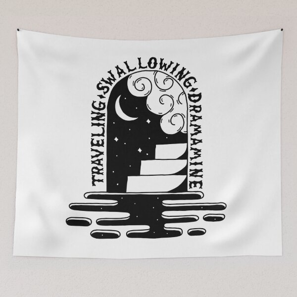 Item preview, Traveling, Swallowing, Dramamine. designed and sold by Christopher  Mihaly.