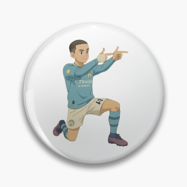 Item preview, Phil Foden Gun Celebration – Ice Cold Precision designed and sold by Elitestorefront.