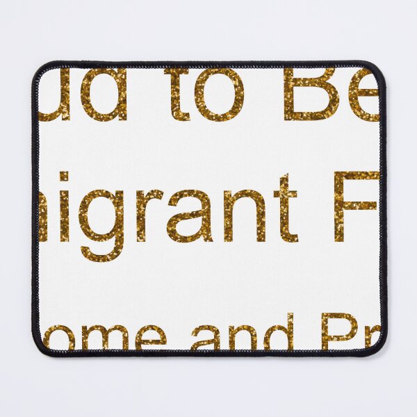 Item preview, PROUD TO BE AN IMMIGRANT FROM SAO TOME AND PRINCIPE SEQUIN designed and sold by TheIconSmith.