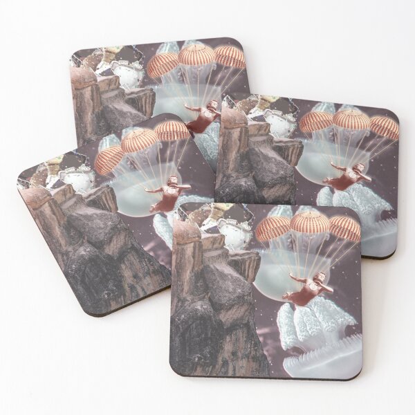 Item preview, Escaping Reality Surreal Digital Collage Print designed and sold by Julia Sol.