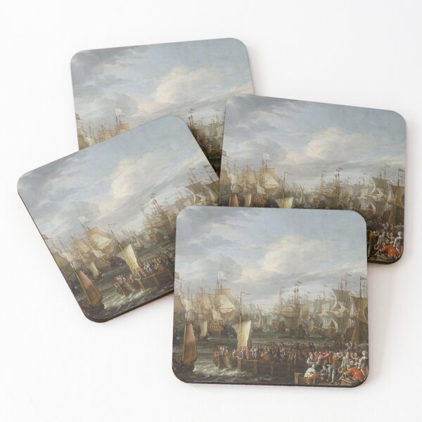 Item preview, Departure of William III from Hellevoetsluis, 19 October 1688 designed and sold by Vintage Designs +.