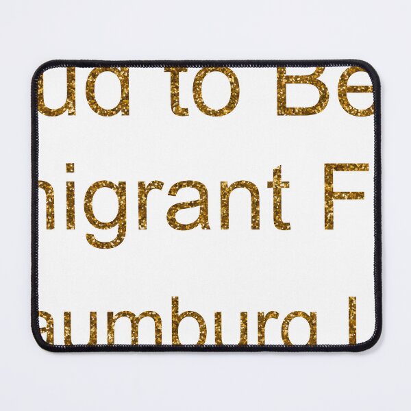 Item preview, PROUD TO BE AN IMMIGRANT FROM SCHAUMBURG LIPPE SEQUIN designed and sold by TheIconSmith.