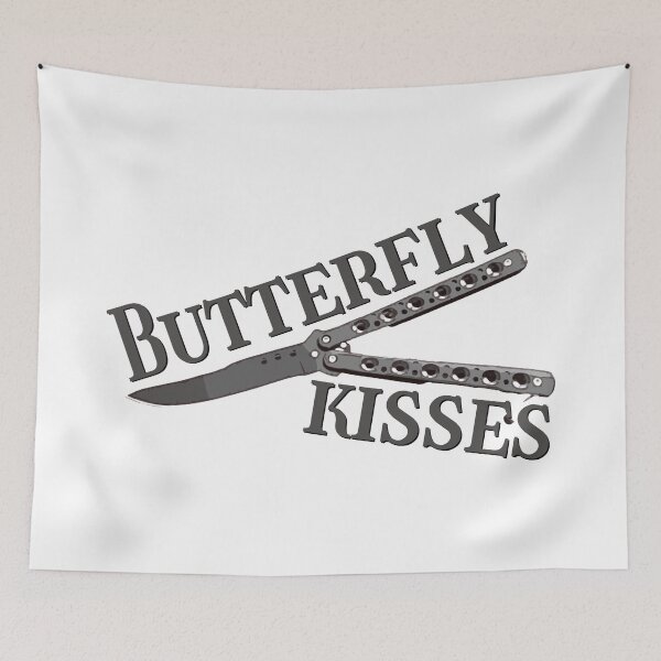 Item preview, Butterfly Knife Kisses designed and sold by UNK-Fatigues.