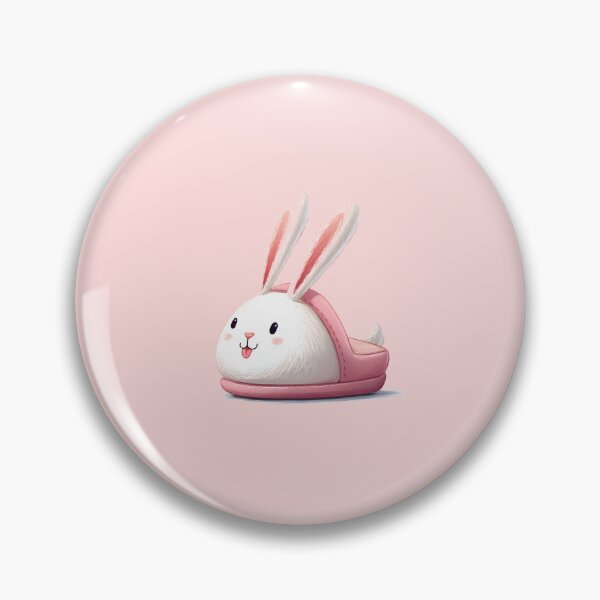 Item preview, Rabbit plush slippers designed and sold by DerSenat.