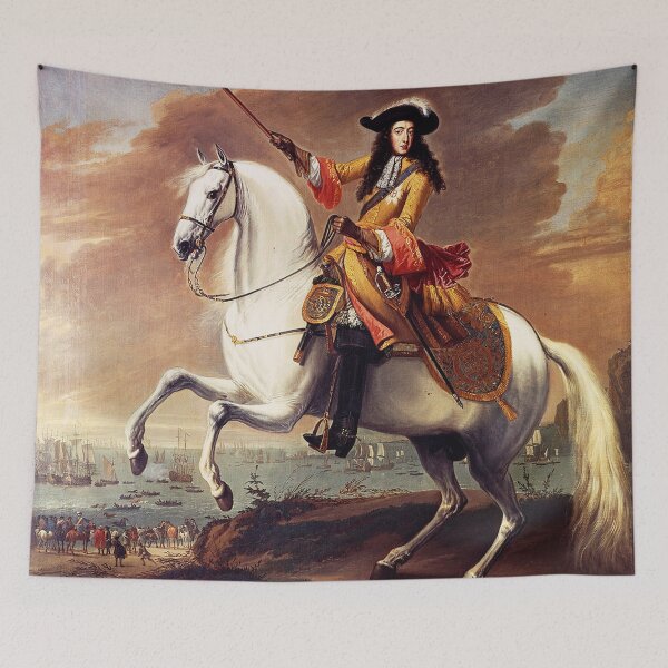 Item preview,  William III Landing at Brixham, Torbay, 5 November 1688 - Jan Wyck (1645-1700) designed and sold by Vintage Designs +.