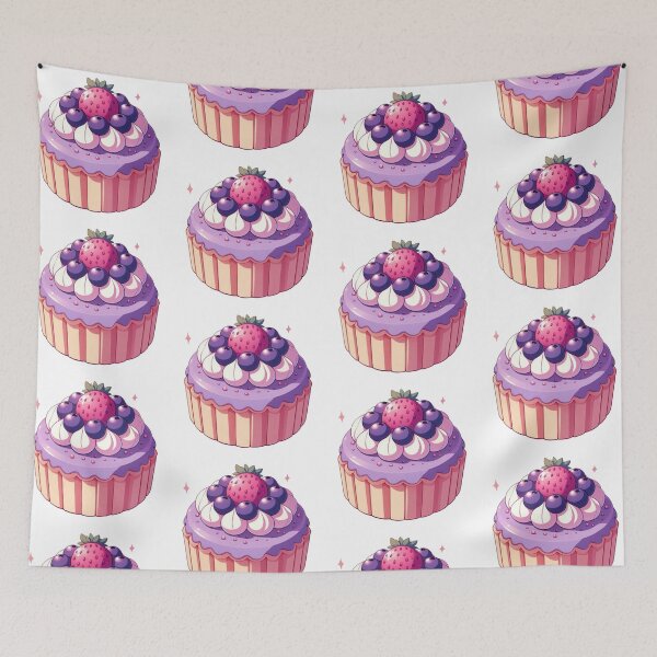 Item preview, Anime Cake – Colorful Kawaii Dessert | Cute Manga Style Food designed and sold by Sugar Wisdom .