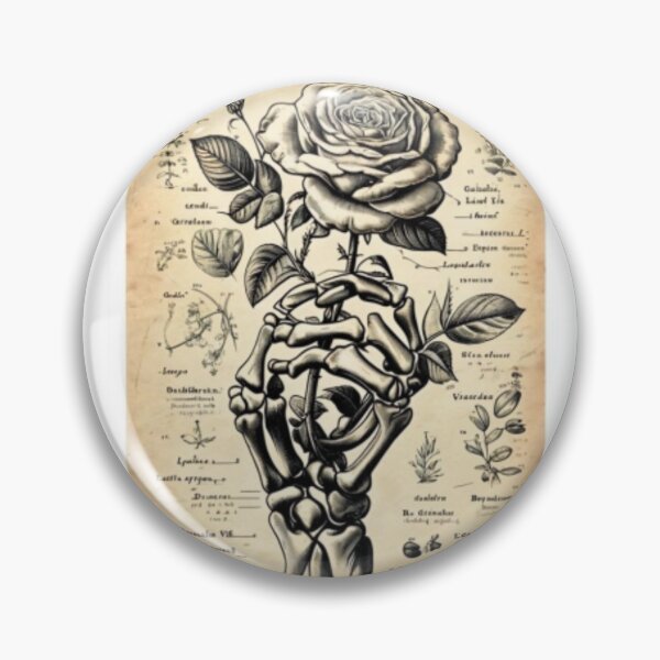 Item preview, Skeletal Embrace Rose designed and sold by Imaginarium of Chaos falcon88 .
