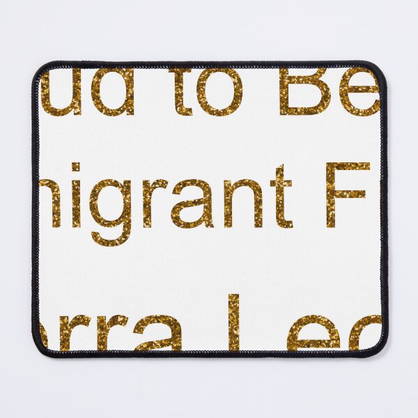 Item preview, PROUD TO BE AN IMMIGRANT FROM SIERRA LEONE SEQUIN designed and sold by TheIconSmith.