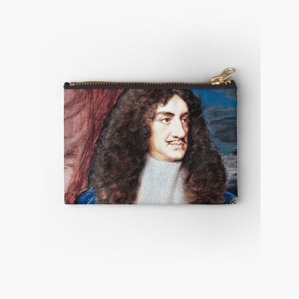 Item preview, King Charles II vintage portrait designed and sold by Vintage Designs +.