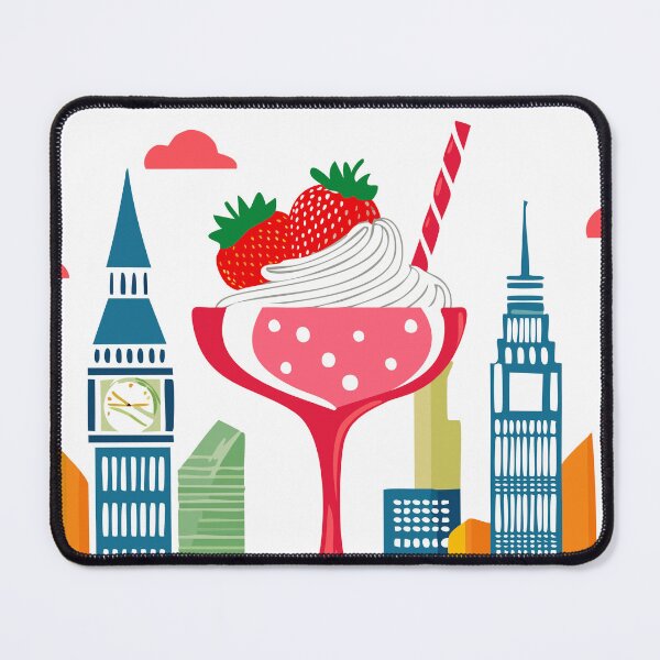 Item preview, Giant cup of strawberries and cream designed and sold by JohannaWallace.