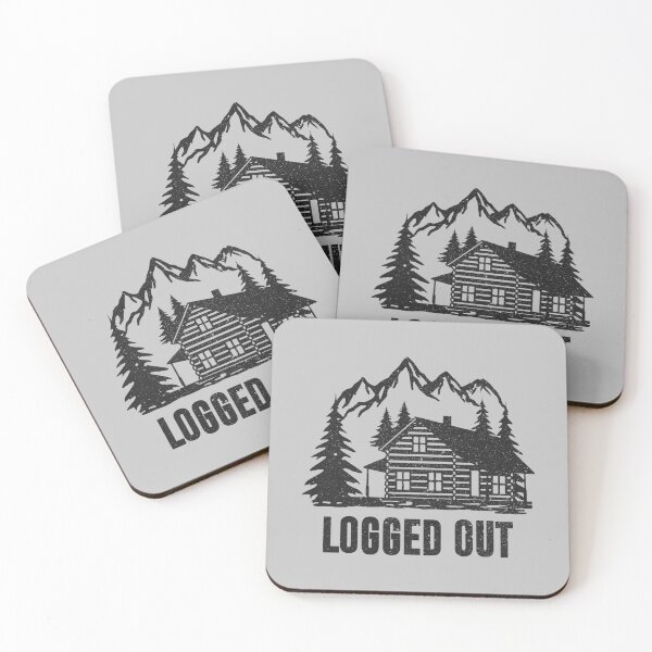 Item preview, Logged Out - Funny Cabin Life designed and sold by xhearalisa.