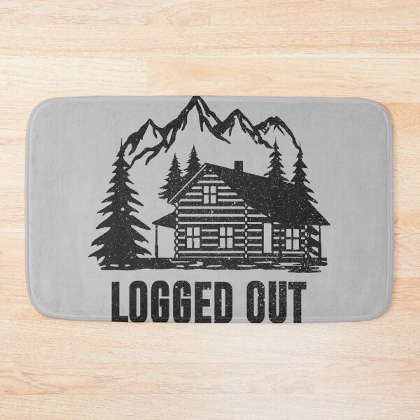 Item preview, Logged Out - Funny Cabin Life designed and sold by xhearalisa.