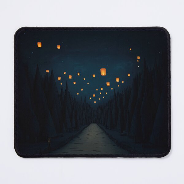 Item preview, Lanterns in the Night – Forest Wishes designed and sold by Whimsical Hug.