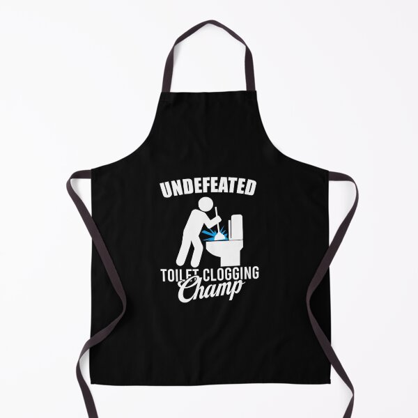 Item preview, Undefeated Toilet Clogging Champ - Funny Hilarious Humor designed and sold by xhearalisa.
