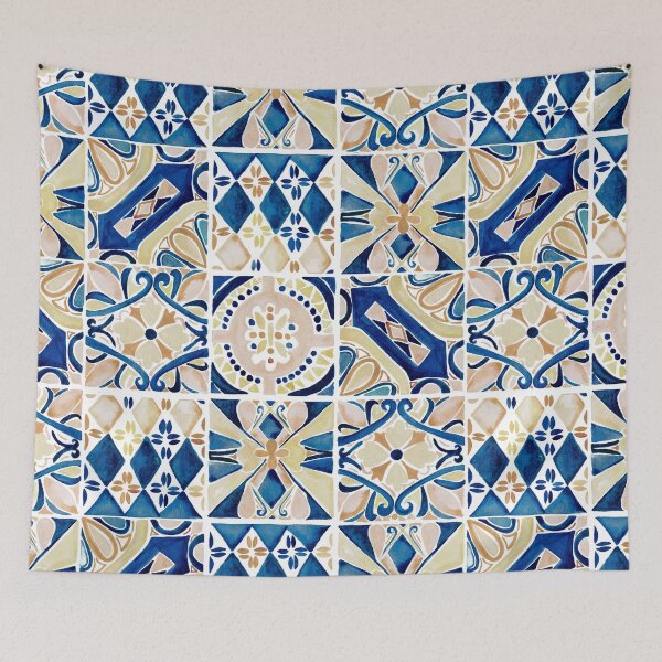 Item preview, Italian Villa Tiles designed and sold by Tangerine-Tane.