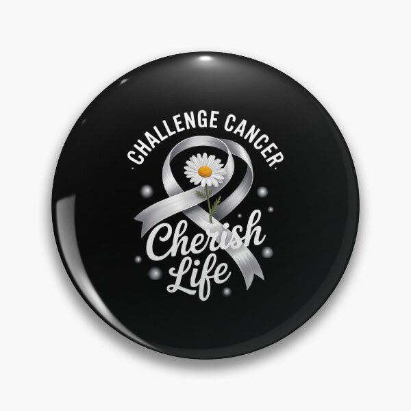 Item preview, Challenge Cancer Cherish Life - Lung cancer awareness designed and sold by aidenpier.