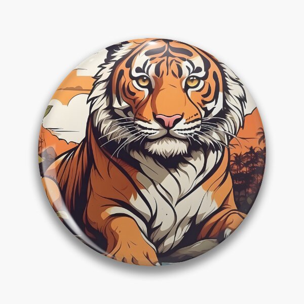 Item preview, tiger in natural habitat designed and sold by Karaz's Animal Kingdom.