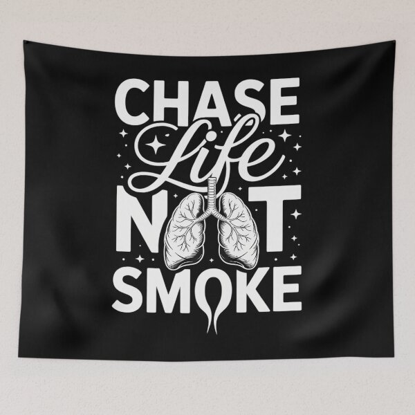 Item preview, Chase Life Not Smoke - Lung cancer awareness designed and sold by aidenpier.