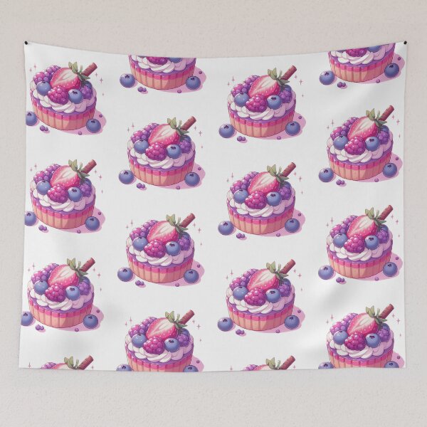 Item preview, Anime Cake – Colorful Kawaii Dessert | Cute Manga Style Food designed and sold by Sugar Wisdom .