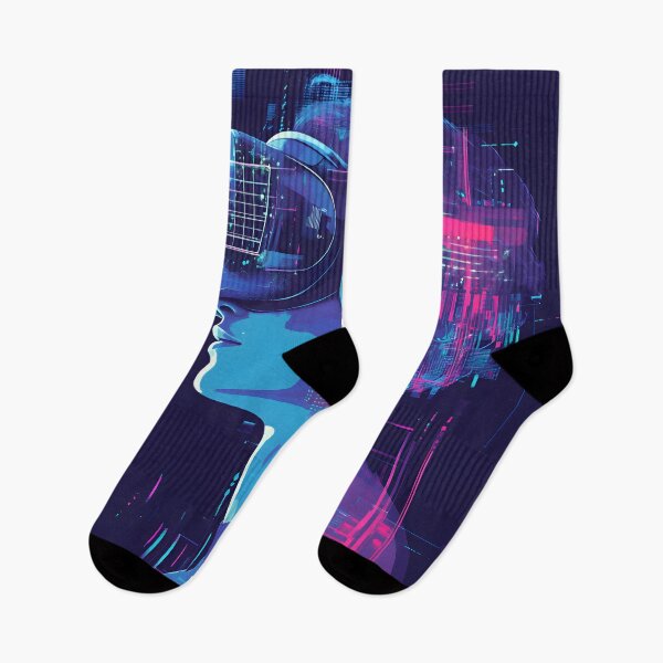 Item preview, Cyber Vision: Futuristic VR Tech Lifestyle Artwork designed and sold by !Shirt Stains!.