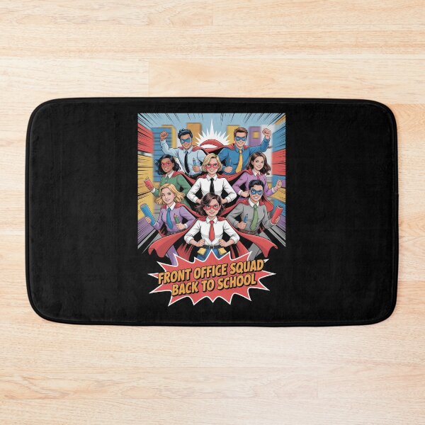 Item preview, Front Office Squad Back to School – Comic Style Office Champions designed and sold by Stock4U.
