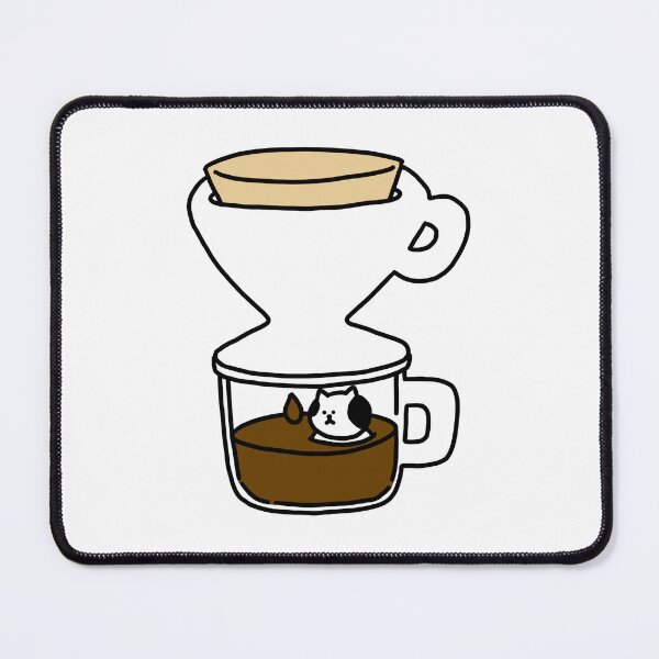 Item preview, a Cat in the cup of coffee designed and sold by superbaechoo.