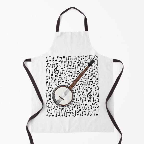Item preview, Banjo Musical Notes Banjoist Music Teacher Musician designed and sold by doodlerob.