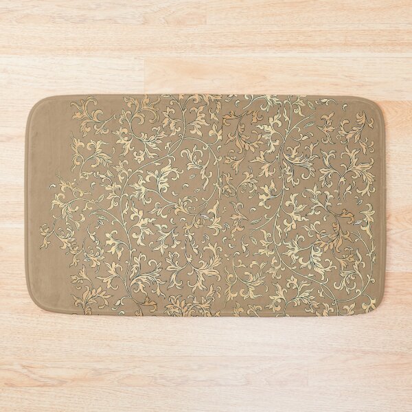 Item preview,  Luxury Gold Floral Vine Pattern designed and sold by Starpuffdesign.