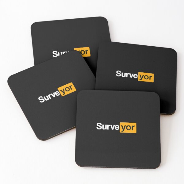 Item preview, Surveyor Logo Parody – Funny Minimalist Fieldwork Design designed and sold by LookARTIST.