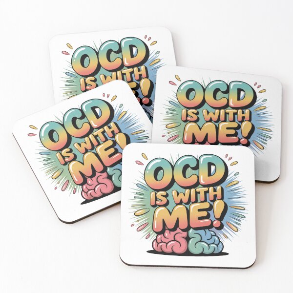 Item preview, OCD Is With Me Obsessive Compulsive Disorder Funny Gift designed and sold by RDRdesign.