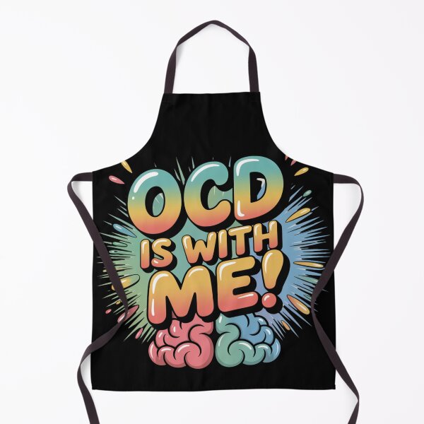 Item preview, OCD Is With Me Obsessive Compulsive Disorder Funny Gift designed and sold by RDRdesign.