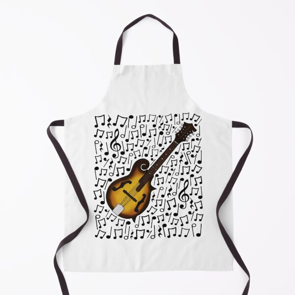 Item preview, Mandolin Musical Notes Mandolinist Music Teacher Musician designed and sold by doodlerob.
