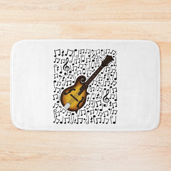 Item preview, Mandolin Musical Notes Mandolinist Music Teacher Musician designed and sold by doodlerob.