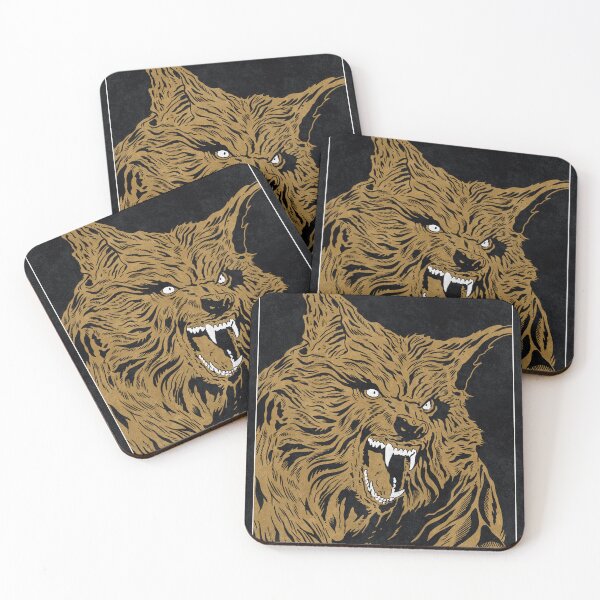 Item preview, WEREWOLF - The Howling (Monochrome) designed and sold by FamousWeirdosRB.