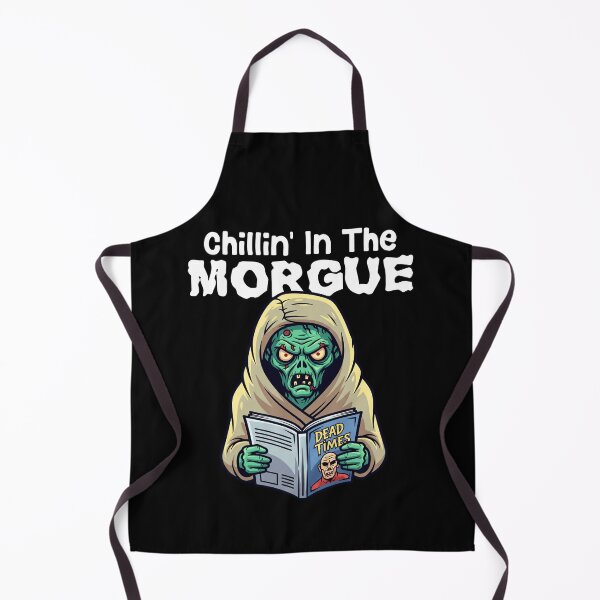 Item preview, CHILLIN IN THE MORGUE - ZOMBIE HALLOWEEN designed and sold by KEF Custom.