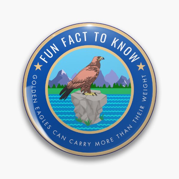 Item preview, Fun fact to know Golden Eagles can carry more than their weight designed and sold by fev-rocks.