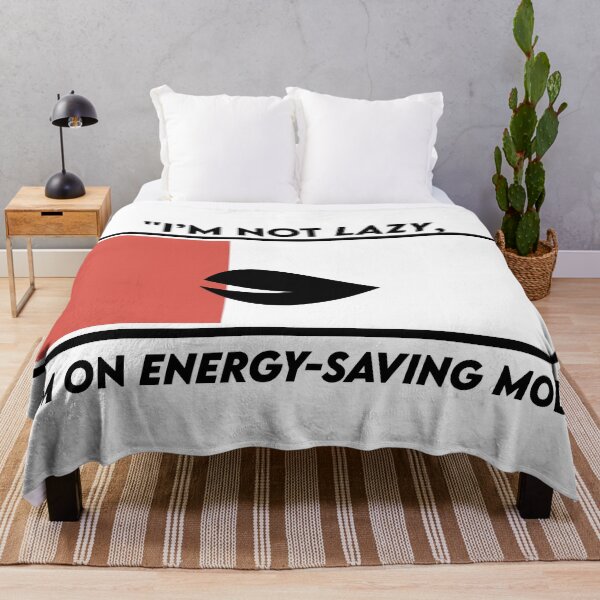 Item preview, Energy Saving Mode – Funny Battery Icon Design designed and sold by DKunic.