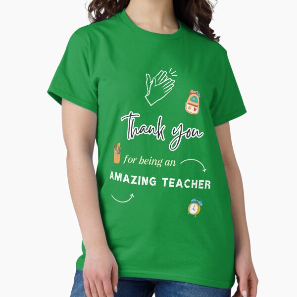 Item preview, Thank you for being an Amazing Teacher  designed and sold by Sought-Out.