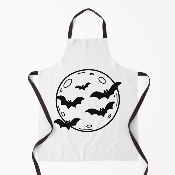 Item preview, Full moon with bats doodle designed and sold by BibbleBambie.