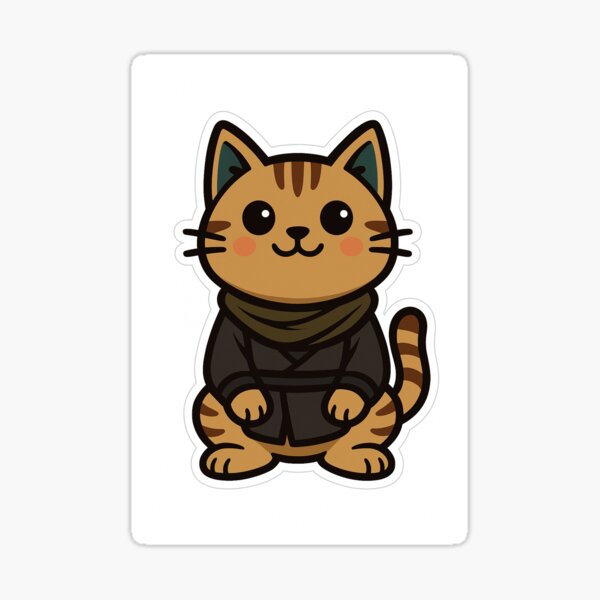 Item preview, Desert Warrior Cat designed and sold by MrTinyMan.