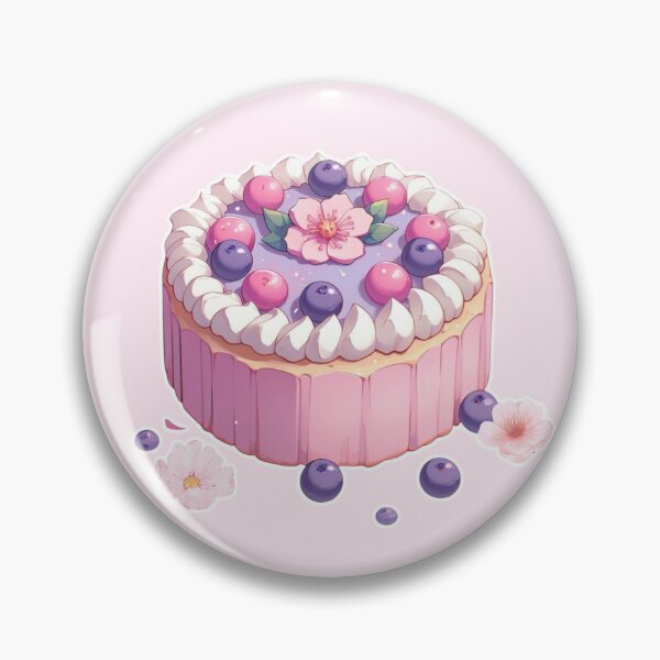 Item preview, Anime Cake – Colorful Kawaii Dessert | Cute Manga Style Food designed and sold by Sugar Wisdom .