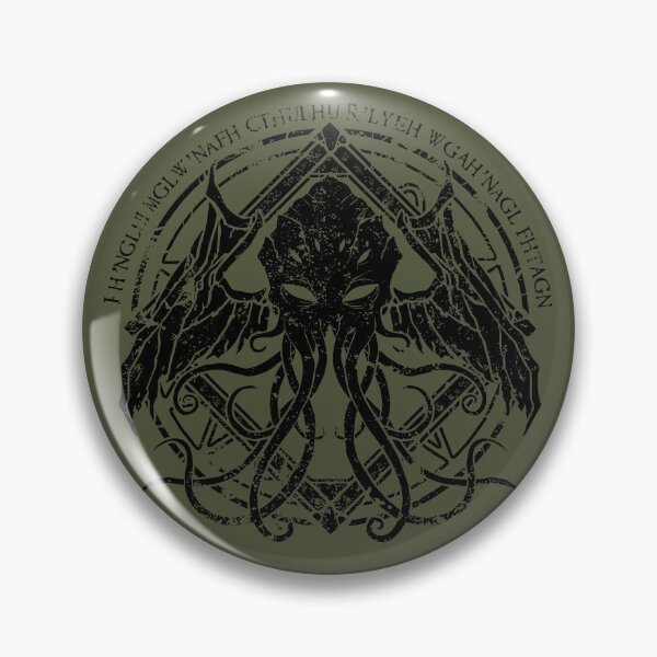 Item preview, Cthulhu - Lovecraft - Distressed chant design v2 designed and sold by zachholmbergart.