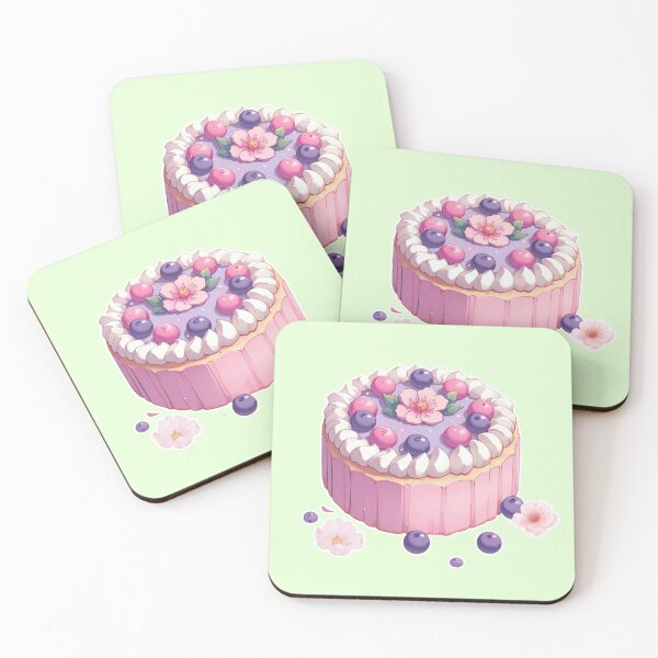 Item preview, Anime Cake – Colorful Kawaii Dessert | Cute Manga Style Food designed and sold by Sugar Wisdom .