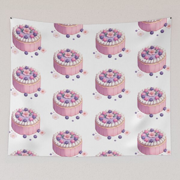 Item preview, Anime Cake – Colorful Kawaii Dessert | Cute Manga Style Food designed and sold by Sugar Wisdom .