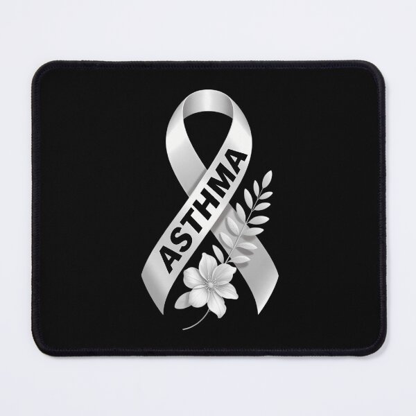Item preview, For Support I wear a Ribbon Asthma Awareness designed and sold by tearbytea.